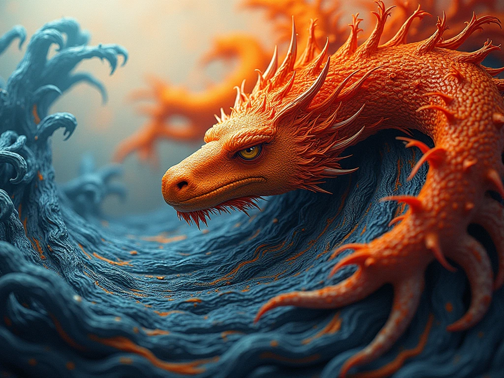 Close-up detail of museum-quality art print showing exceptional texture and color depth on premium paper